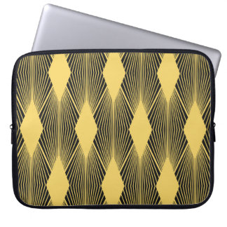 Capa Para Notebook Arte Deco Abstrato Fundo Geométrico