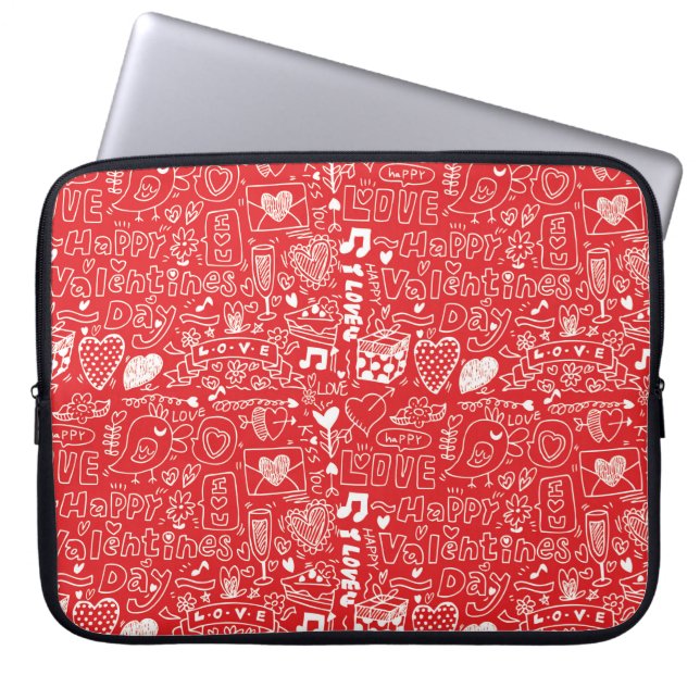 Capa Para Notebook arte dia de os namorados (Frente)