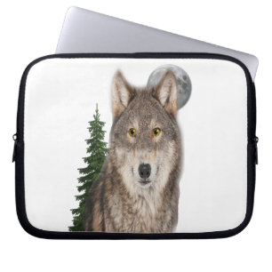Capa Para Notebook arte do lobo