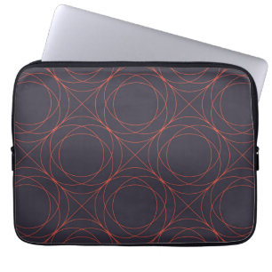 Capa Para Notebook Arte elegante, simples, viva, moderna de padrões d