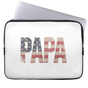 Capa Para Notebook Arte engraçada do Papai para o avô dos netos no Di