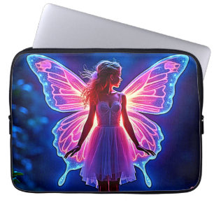 Capa Para Notebook Arte Fada Mística Brilhante