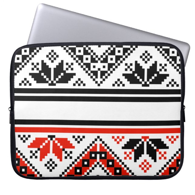 Capa Para Notebook Arte folclórica búlgara (Frente)