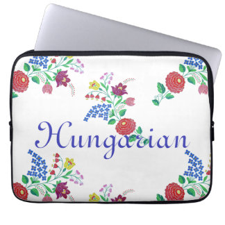 Capa Para Notebook Arte Folk de Bordado de Kalocsa Húngaro