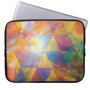 Capa Para Notebook Arte Geométrica Galáxica