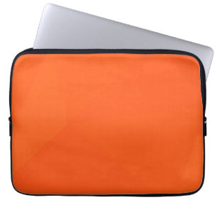 Capa Para Notebook Arte geométrica laranja, simples, moderna, legal,