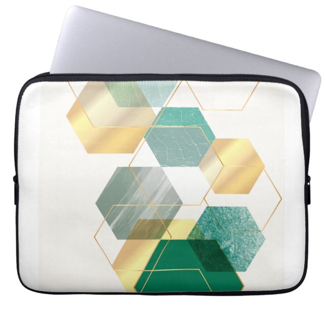 Capa Para Notebook Arte geométrica moderna (Frente)