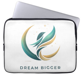 Capa Para Notebook Arte Minimalista de Logo Inspirador