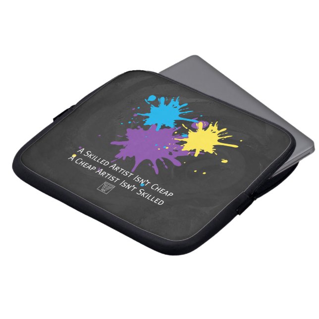 Capa Para Notebook Arte Não É Barata (Frente Topo)