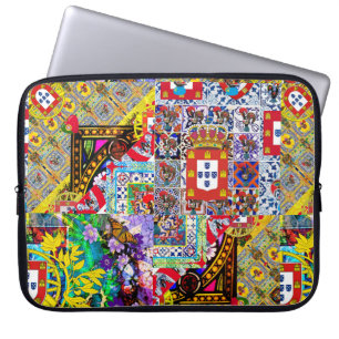 Capa Para Notebook Arte popular portuguesa