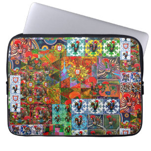 Capa Para Notebook Arte popular portuguesa
