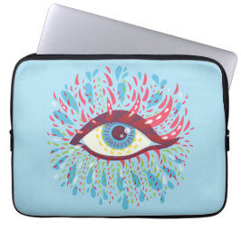 Capa Para Notebook Arte Psicodélica Trippy Eye