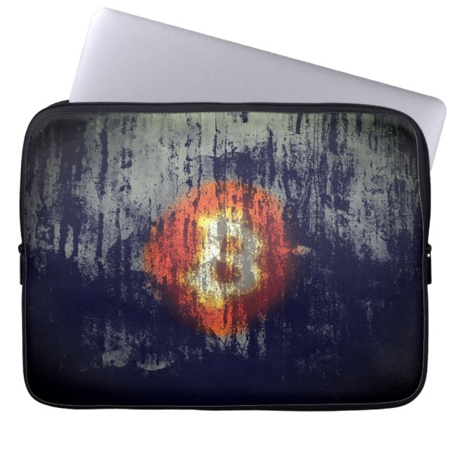 Capa Para Notebook Arte Resiliente Bitcoin (Frente)
