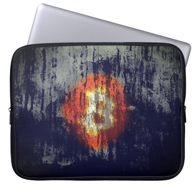 Capa Para Notebook Arte Resiliente Bitcoin (Frente)