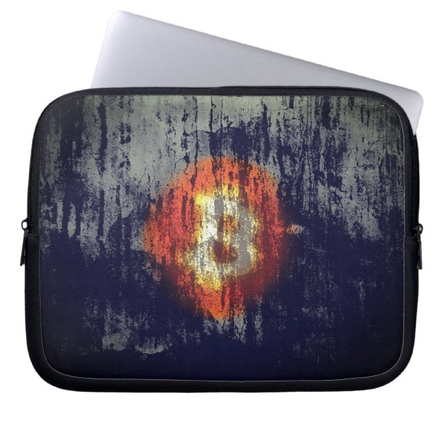Capa Para Notebook Arte Resiliente do Bitcoin (Frente)