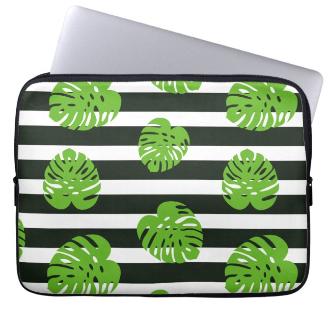 Capa Para Notebook Arte solar tropical (Frente)