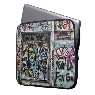 Capa Para Notebook Arte Urbana Moderna do grafite