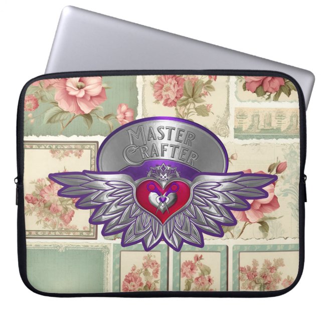 Capa Para Notebook Artesã de Álbum de Recortes  (Frente)