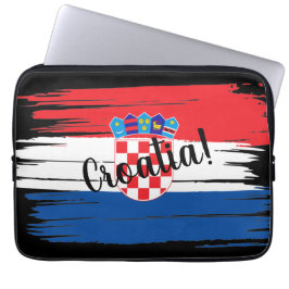 Capa Para Notebook Artesanato BrushAVE Croácia Bandeira
