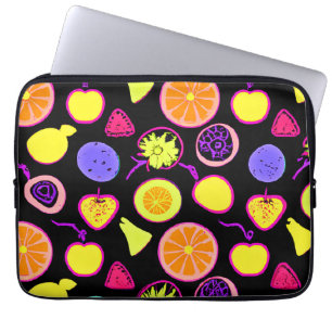 Capa Para Notebook Artista Vibrant Neon Frutas