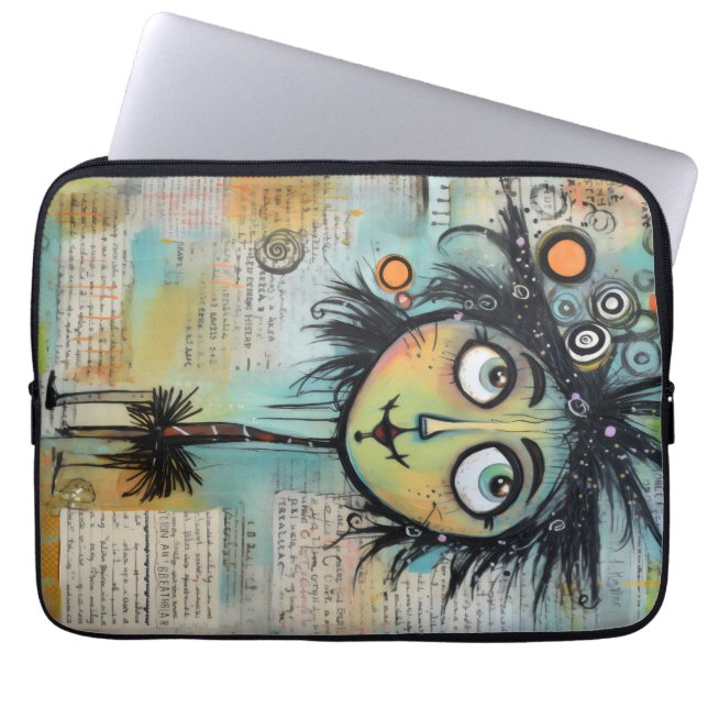 Capa Para Notebook ArtLady 9 Encantadora e angustiado (Frente)