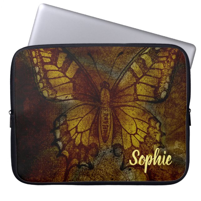 Capa Para Notebook Artsy Butterfly (Frente)
