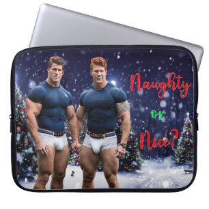 Capa Para Notebook Árvores de Natal brilhantes do SlipperyJoe dois mu