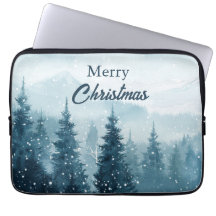 Árvores de Natal Nevadas 