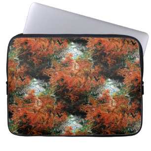 Capa Para Notebook Árvores de outono......
