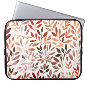 Capa Para Notebook Árvores retrógradas, padrão sem costura de aquarel