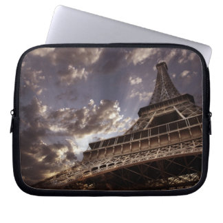 Capa Para Notebook As bolsas de laptop da torre Eiffel