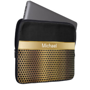 Capa Para Notebook As bolsas de laptop do monograma