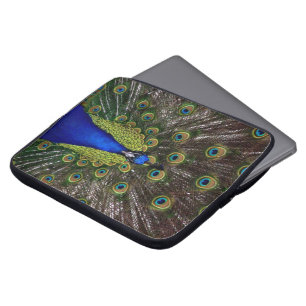 Capa Para Notebook As bolsas de laptop do pavão