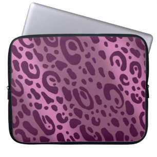 Capa Para Notebook As bolsas de laptop roxas do neopreno do impressã