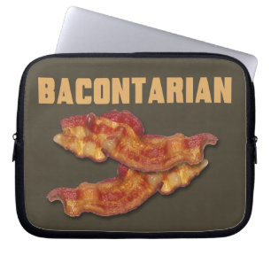 Capa Para Notebook As bolsas do laptop de Bacontarian