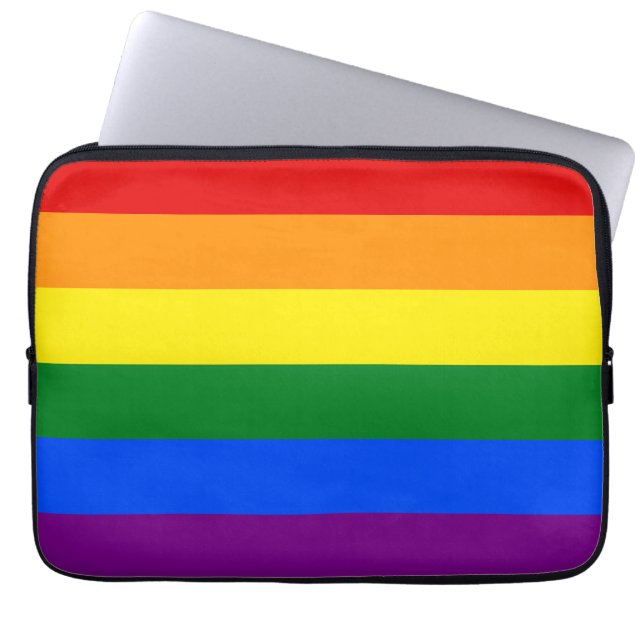 Capa Para Notebook As cores do arco-íris (Frente)