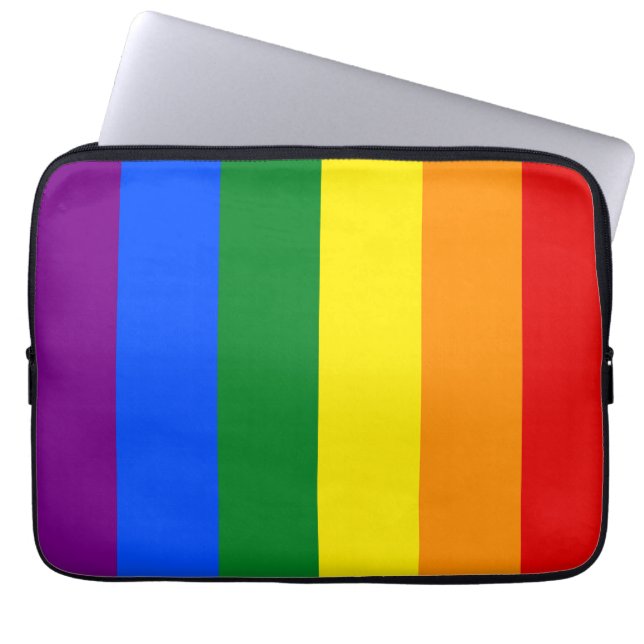 Capa Para Notebook As cores do arco-íris (Frente)