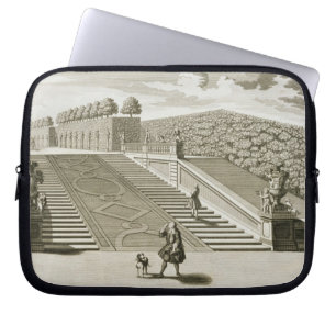 Capa Para Notebook As etapas ao terraço do jardim, palácio do