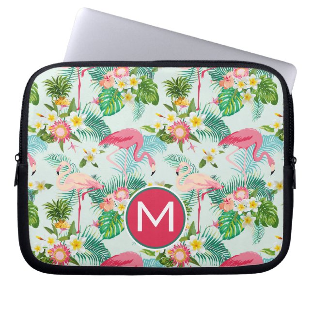 Capa Para Notebook As flores e os pássaros tropicais | adicionam sua (Frente)