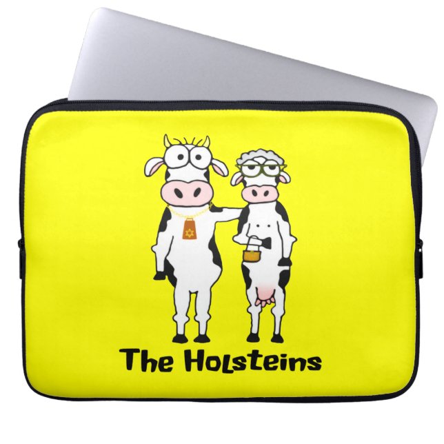 Capa Para Notebook As Holsteins (Frente)