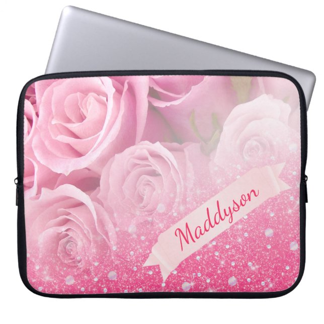 Capa Para Notebook As meninas adolescentes personalizaram o brilho (Frente)