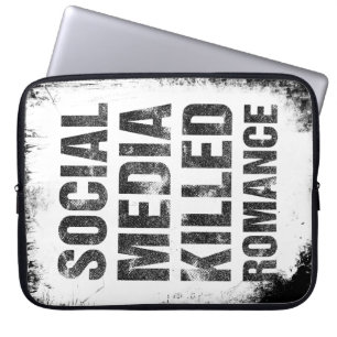 Capa Para Notebook As Mídias Sociais Mataram o Romance