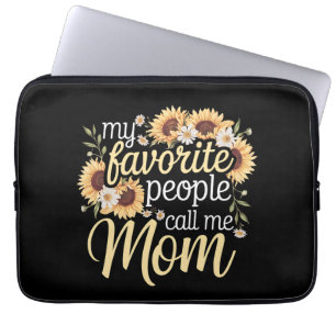 Capa Para Notebook As minhas Pessoas favoritas chamam-me mãe