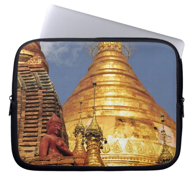 Capa Para Notebook Ásia, Mianmar (Birmânia), Bagan (Pagan). O Dhamma (Frente)