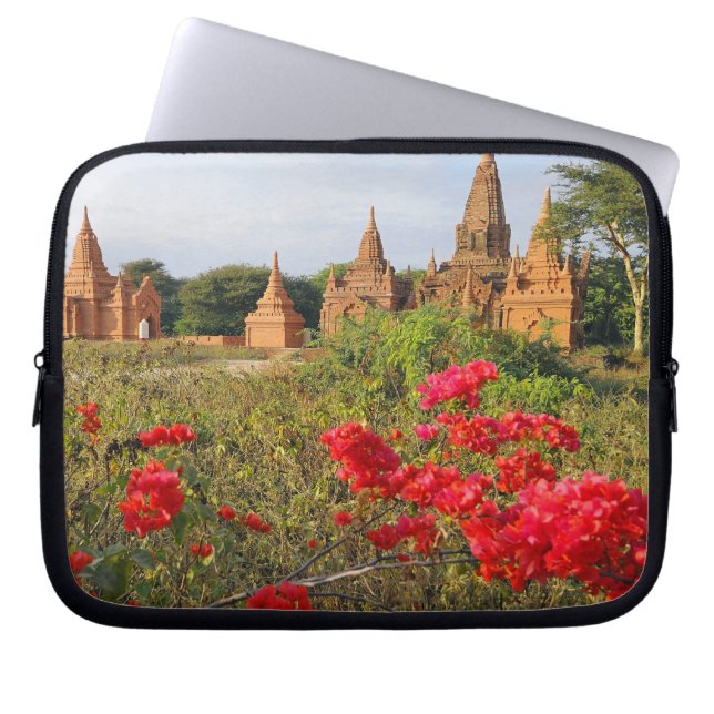 Capa Para Notebook Ásia, Myanmar (Birmânia), Bagan (Pagan). Um Bagan (Frente)