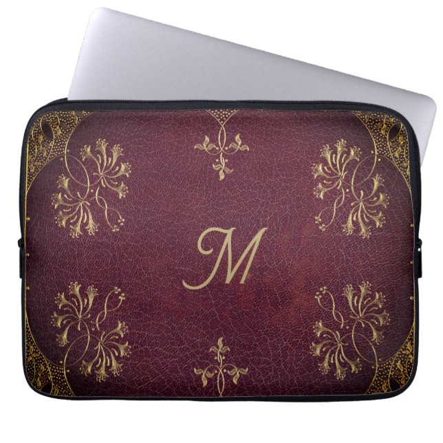 Capa Para Notebook associação antiga de livros - aparência de couro (Frente)