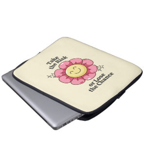 Capa Para Notebook Assuma o risco ou o Perder da inspiração de oportu