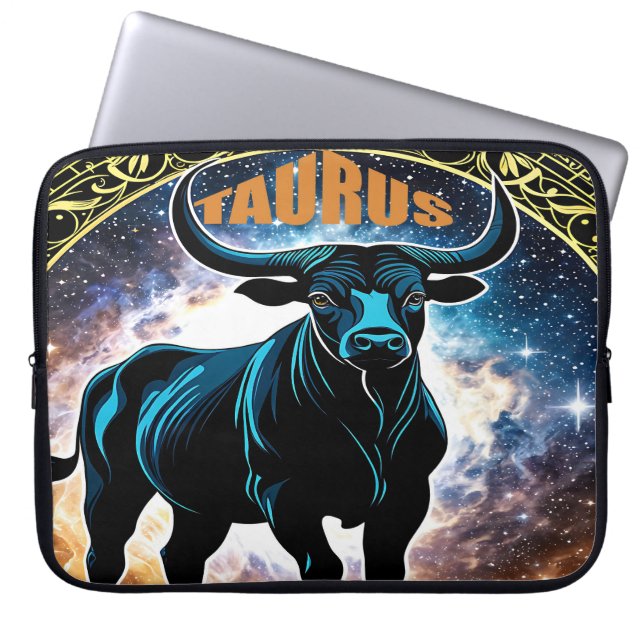 Capa Para Notebook Astrologia Taurus (Frente)