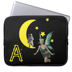 Capa Para Notebook Astronauta de Fada bolsa de laptop