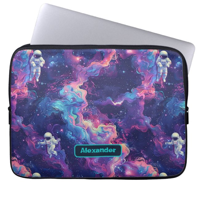 Capa Para Notebook Astronauta para Crianças Bonitas Personalizado (Frente)